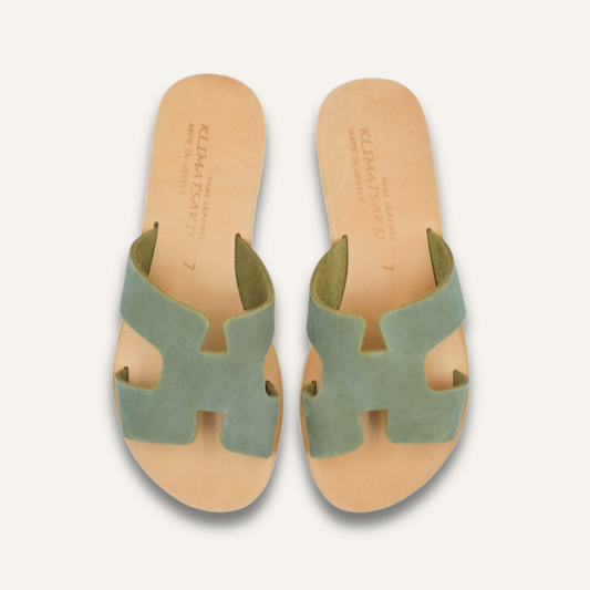 PANDORA GREEN NUBUCK