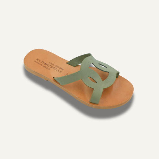 SELINI GREEN NUBUCK
